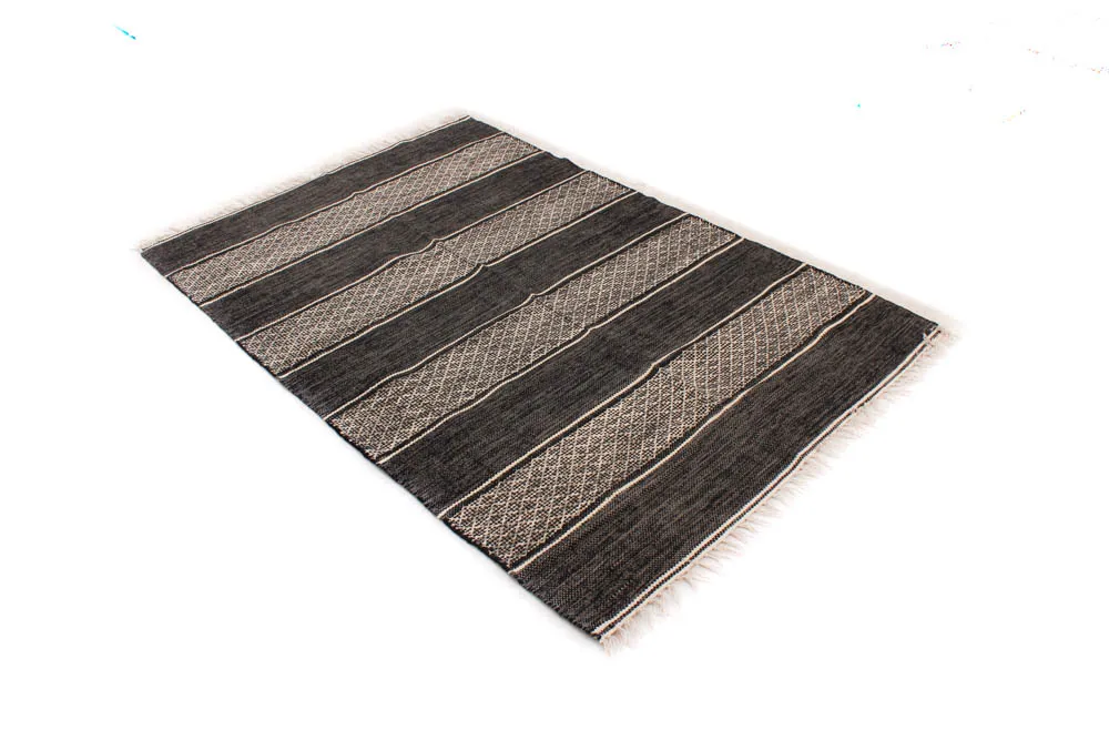 Rag rugs - Visby (black)