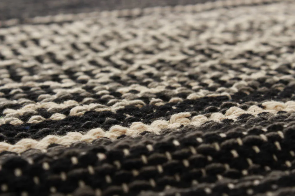 Rag rugs - Visby (black)