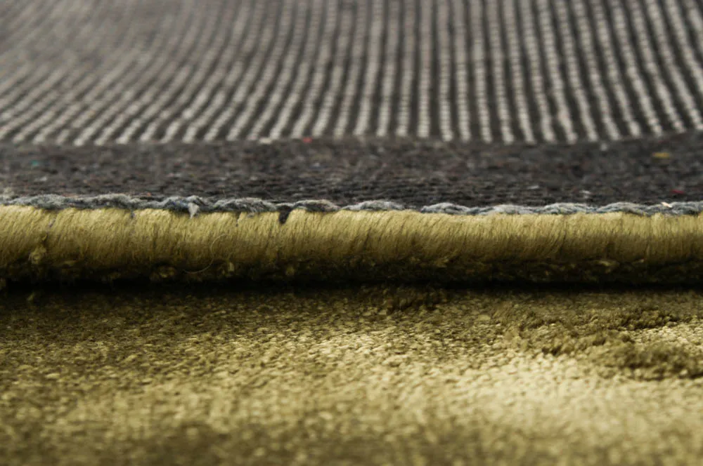 Viscose rug - Jodhpur Special Luxury Edition (green)