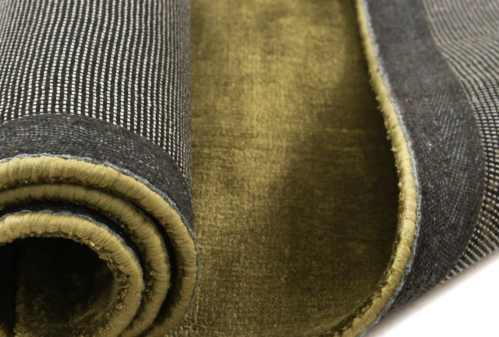 Viscose rug - Jodhpur Special Luxury Edition (green)