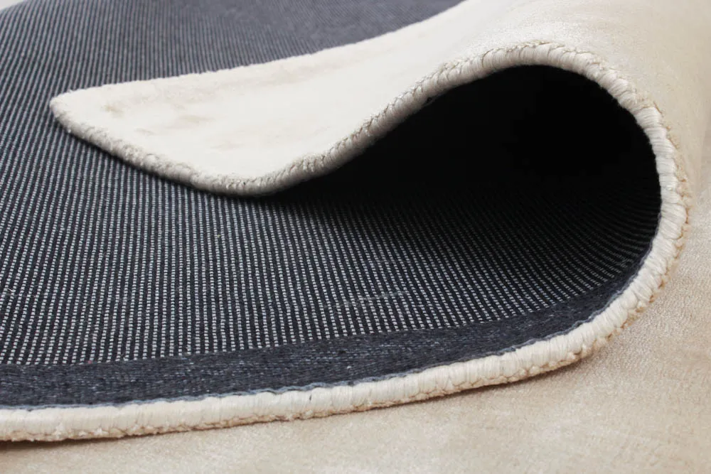 Round rug - Jodhpur Special Luxury Edition (offwhite)