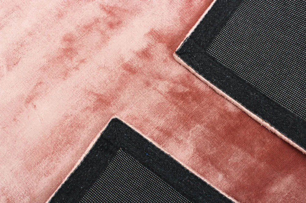 Viscose rug - Jodhpur Special Luxury Edition (pink)