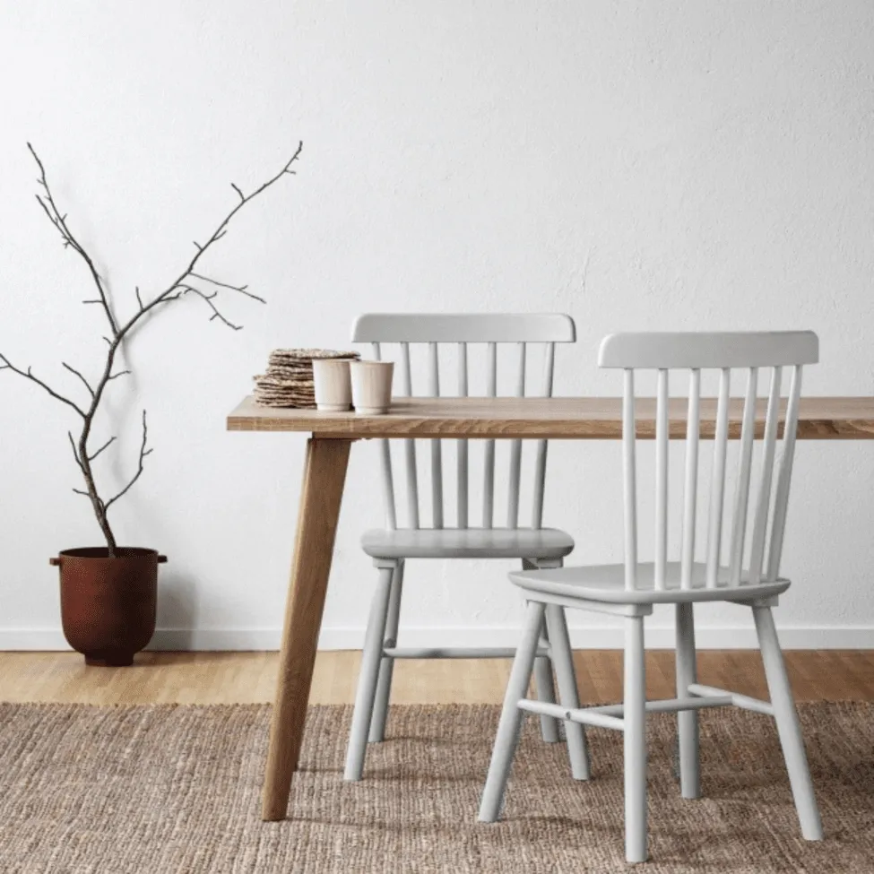 Peg Chair - Elsa (light grey) - 2 pcs