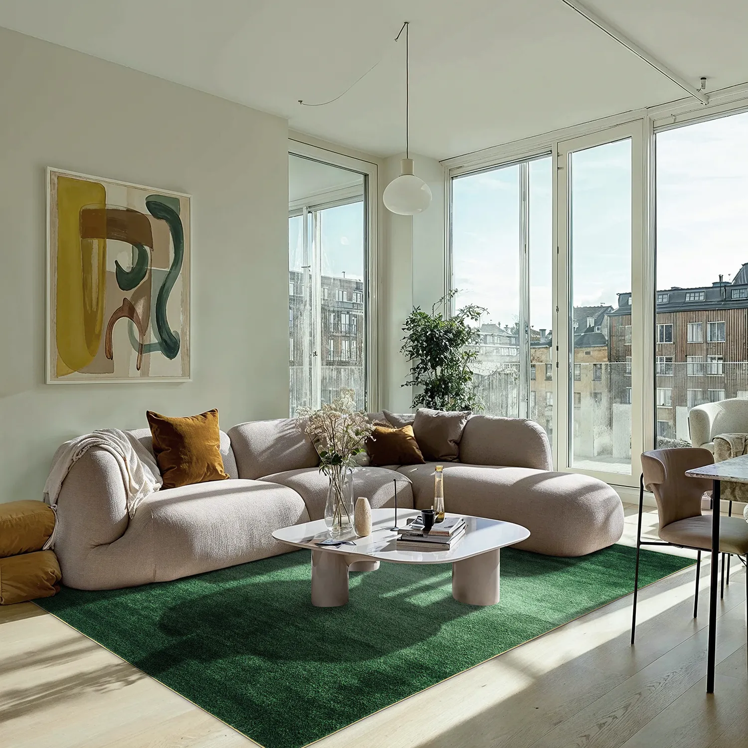 Wilton rug - Bacalar (dark green)