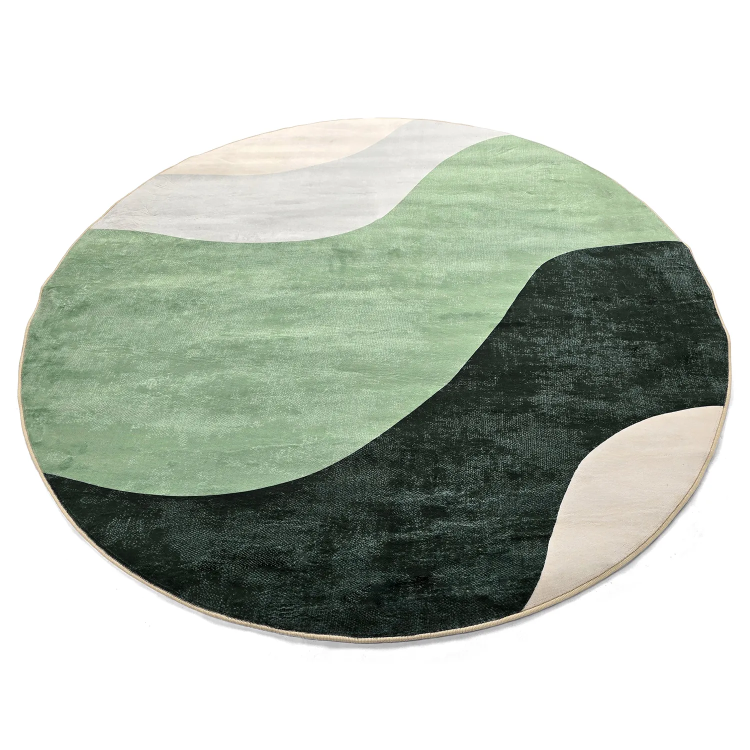 Round rug - Barcelona (green)