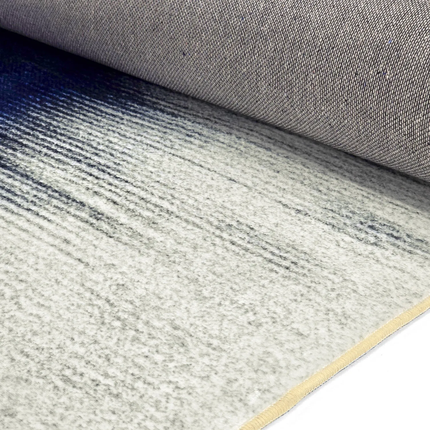 Wilton rug - Cara (white/dark blue)