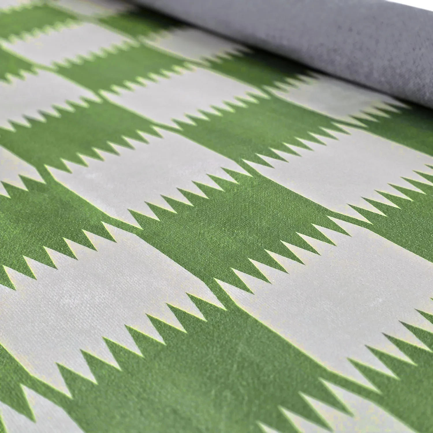 Wilton rug - Gobi (green/white)