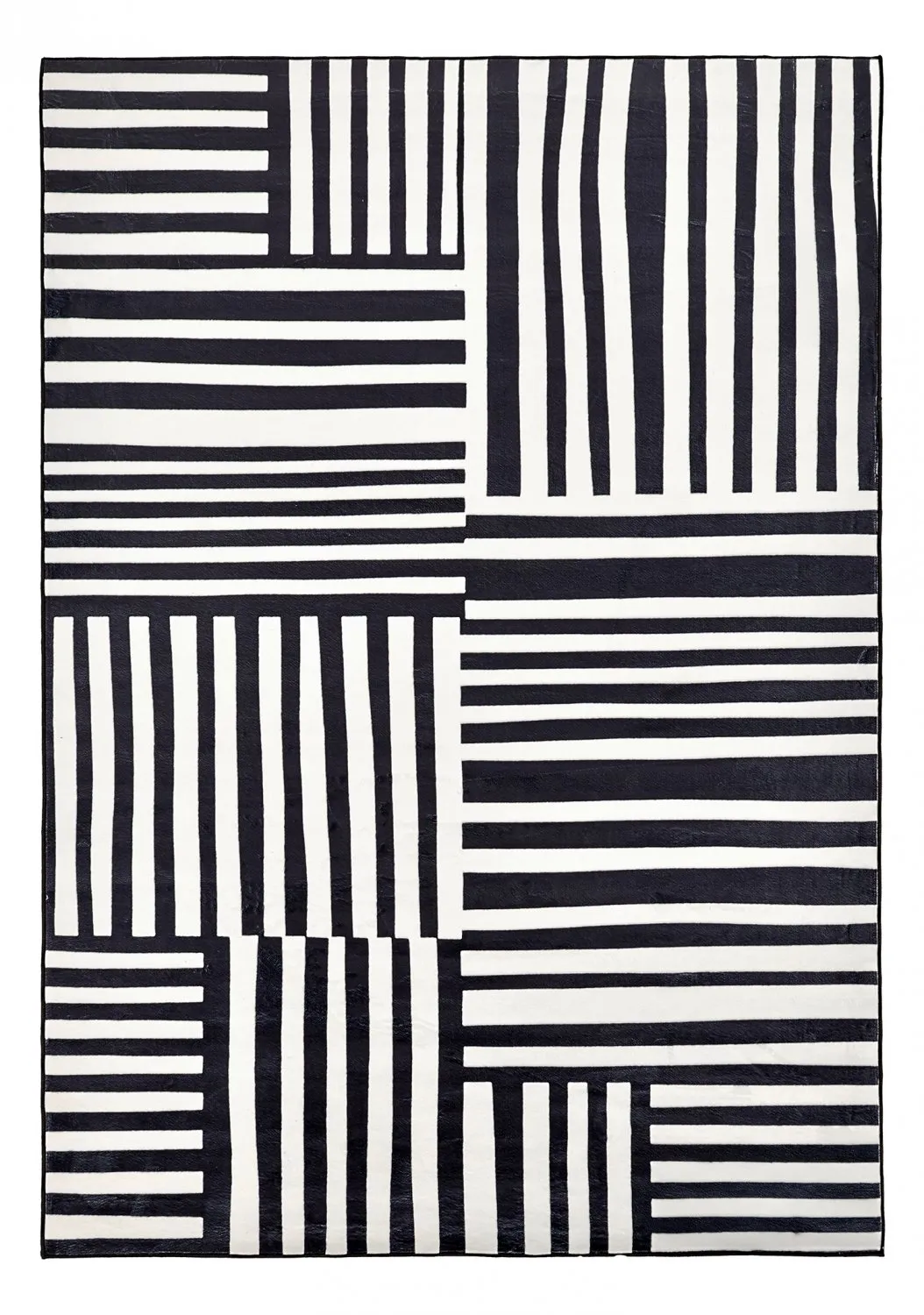 Wilton rug - Joma (black/white)
