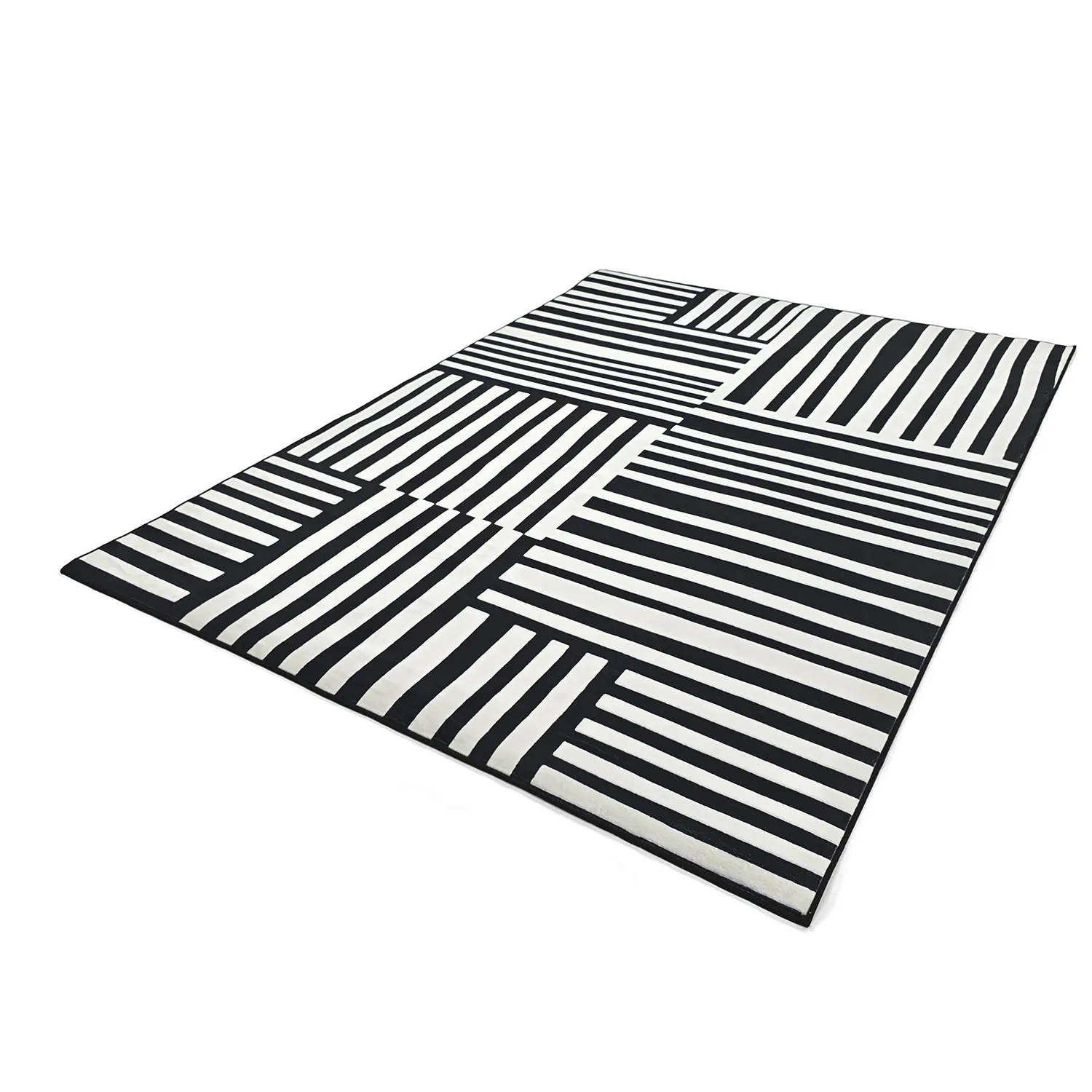 Wilton rug - Joma (black/white)