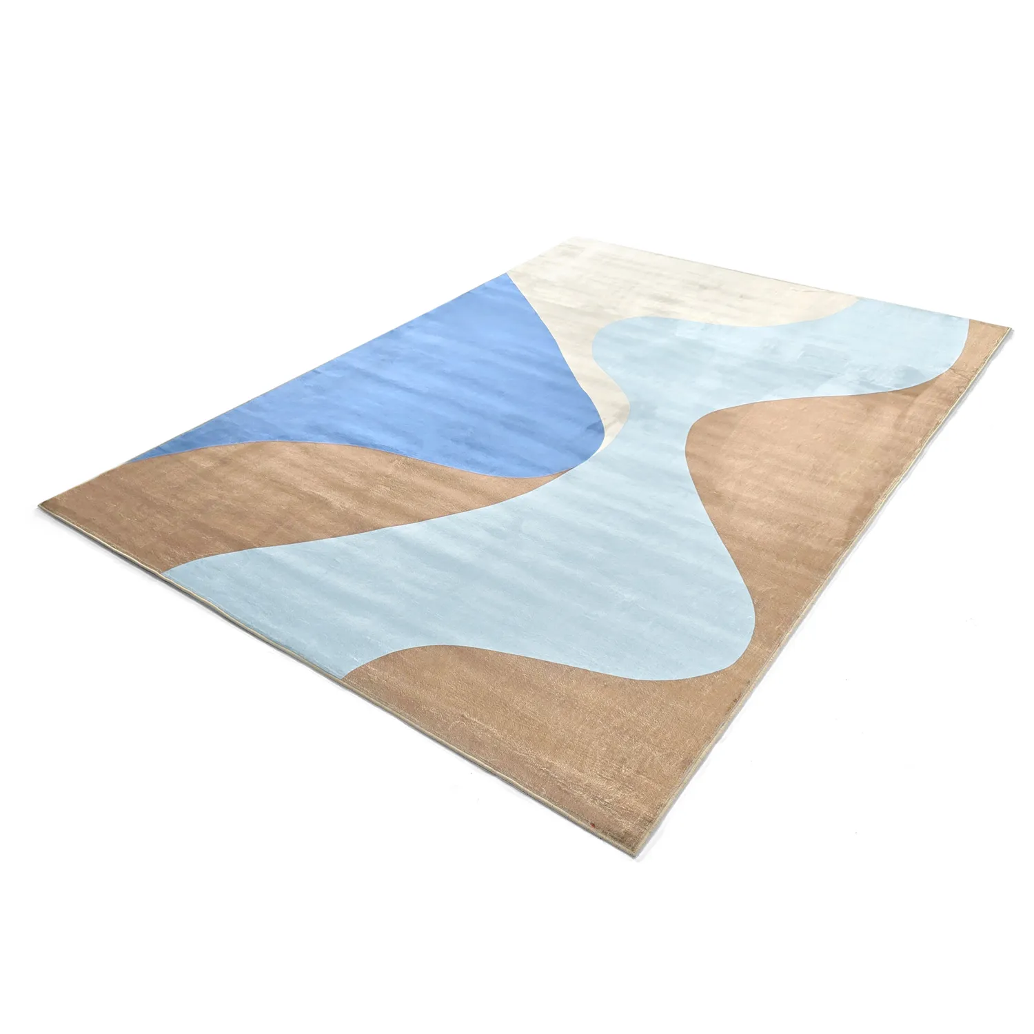 Wilton rug - Leiden (blue/brown)