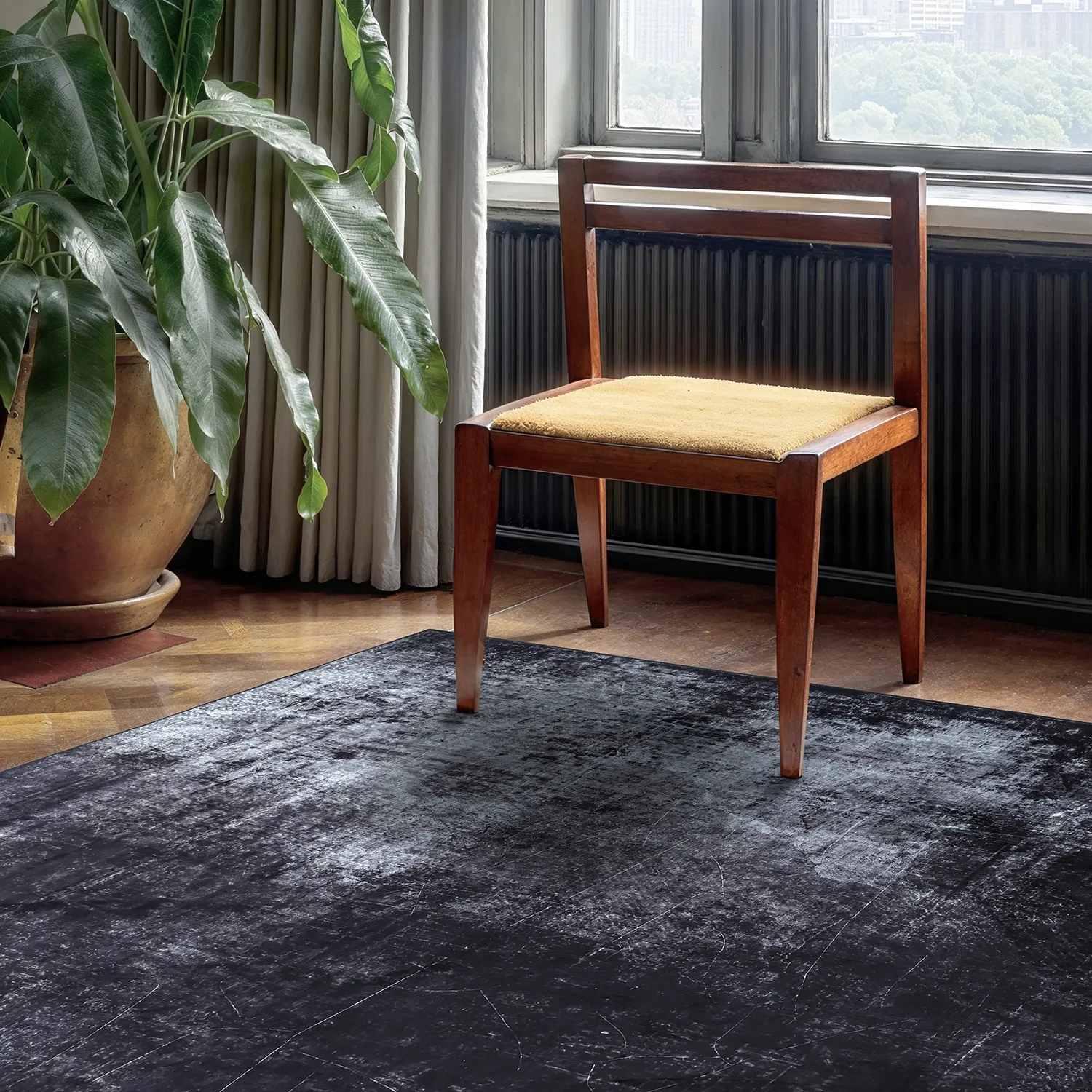 Wilton rug - Lynton (black)