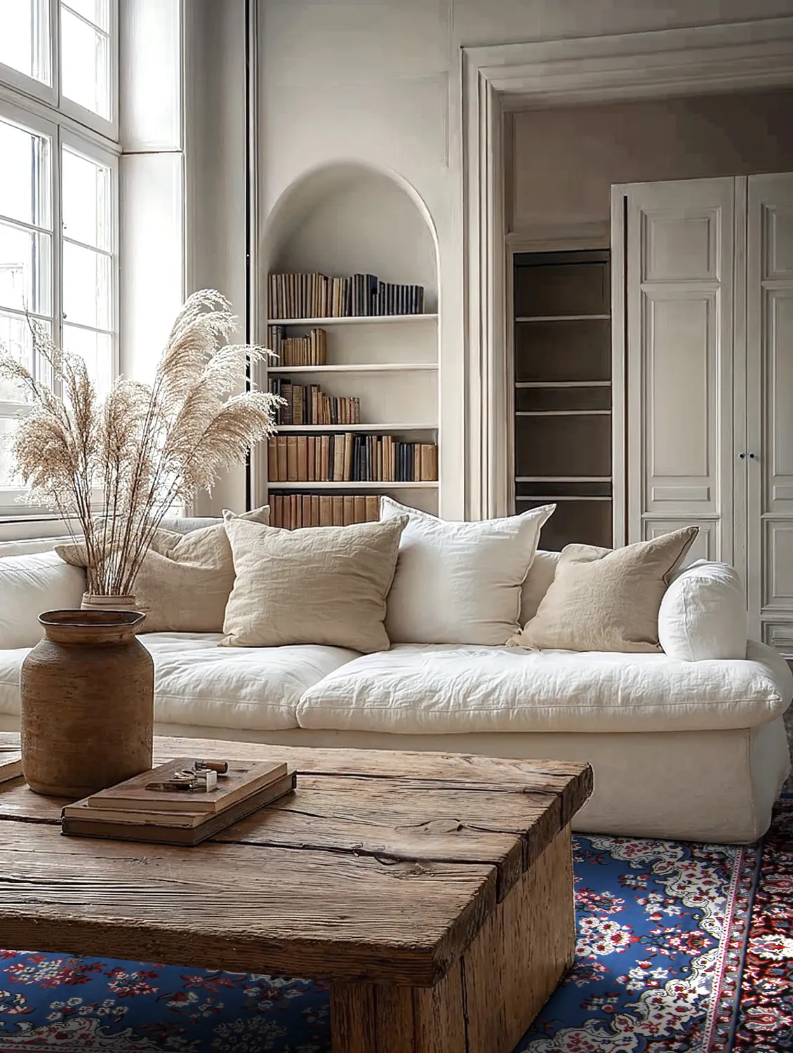Wilton rug - Peking (blue)