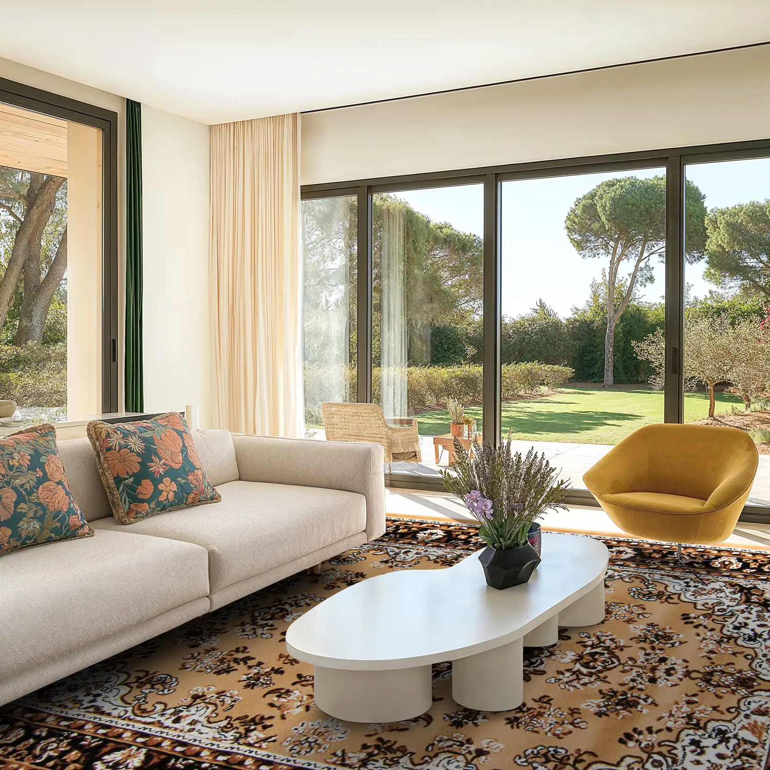Wilton rug - Peking (gold)