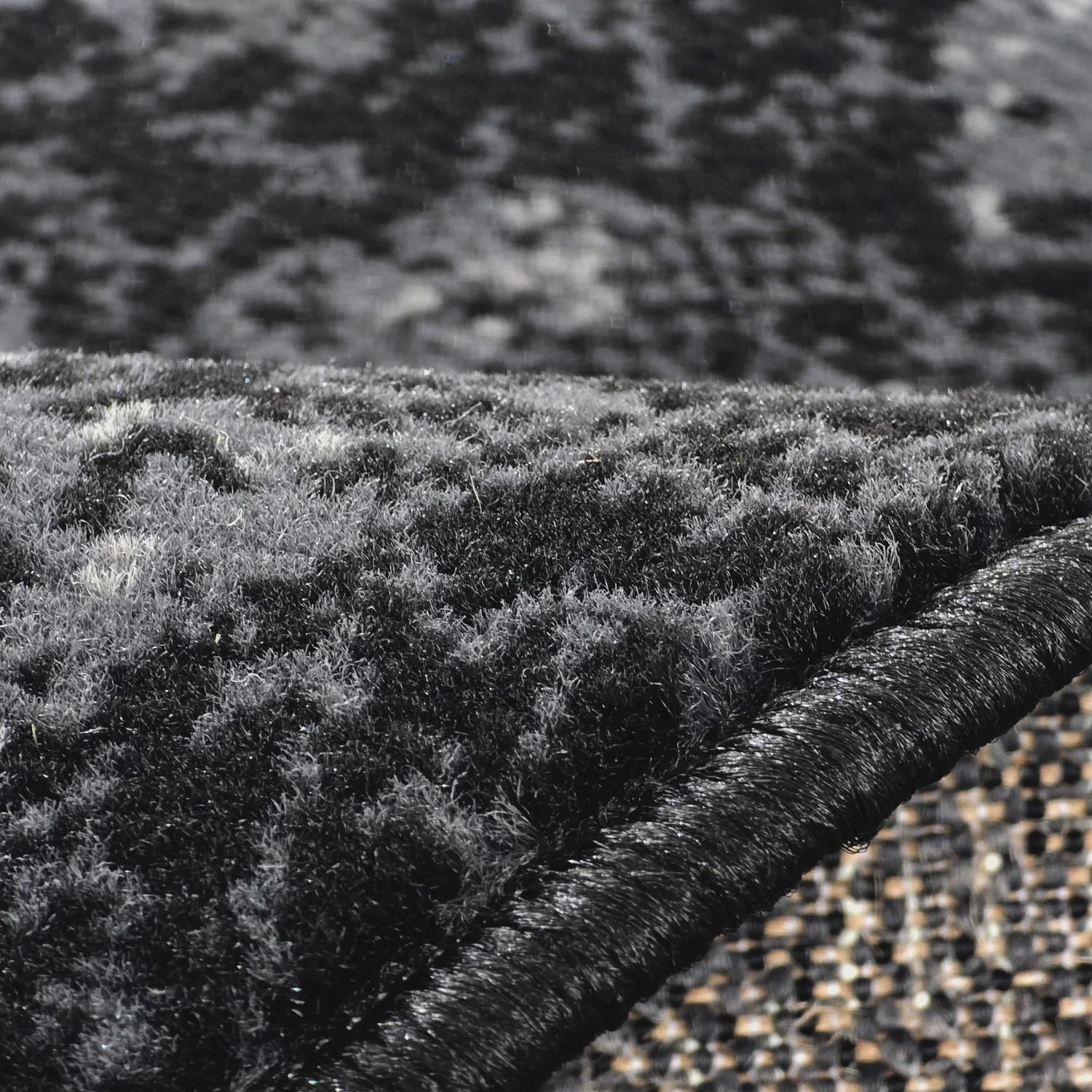 Round rug - Peking Majestic (black)