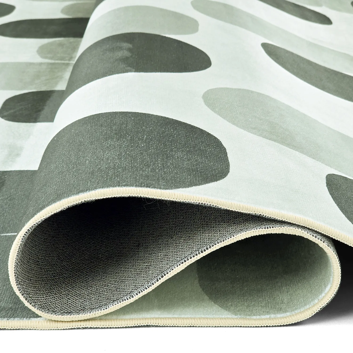 Wilton rug - Sapa (green/grey)