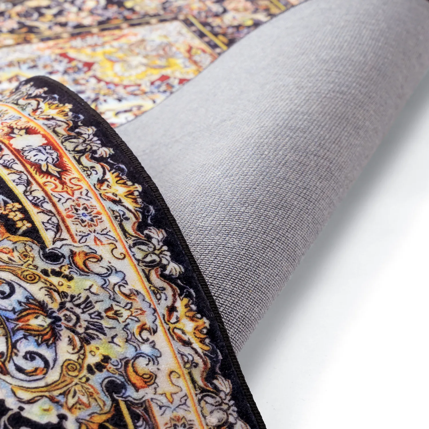 Wilton rug - Vakifli (black/multi)