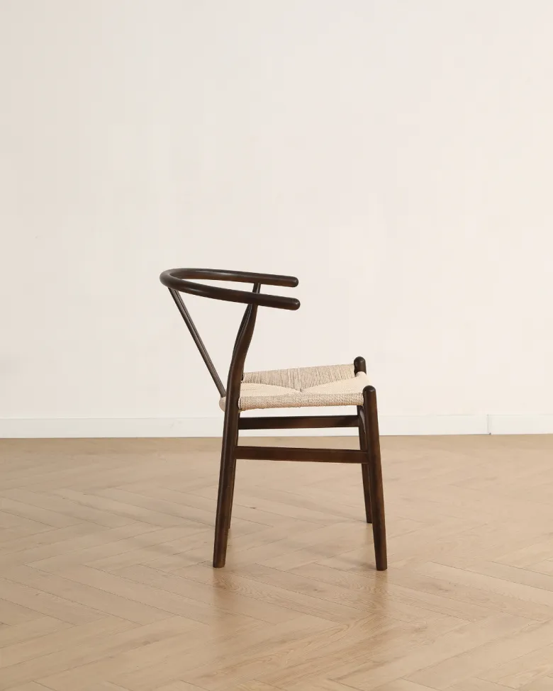 Chair - Alta (walnut/beige) - 2 pcs