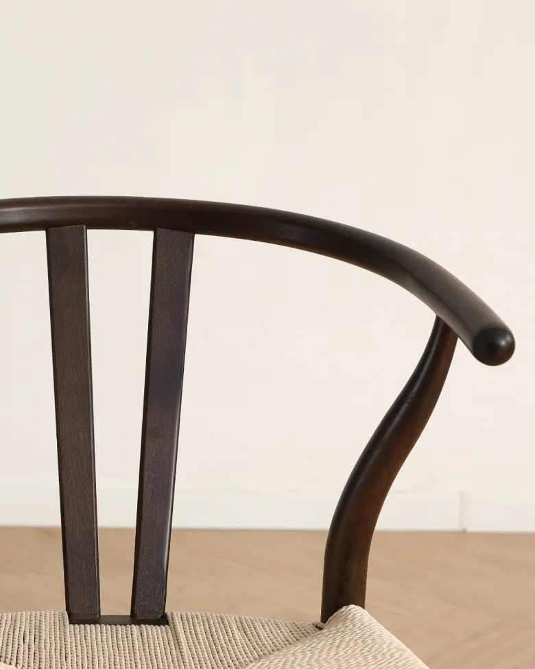 Chair - Alta (walnut/beige) - 2 pcs