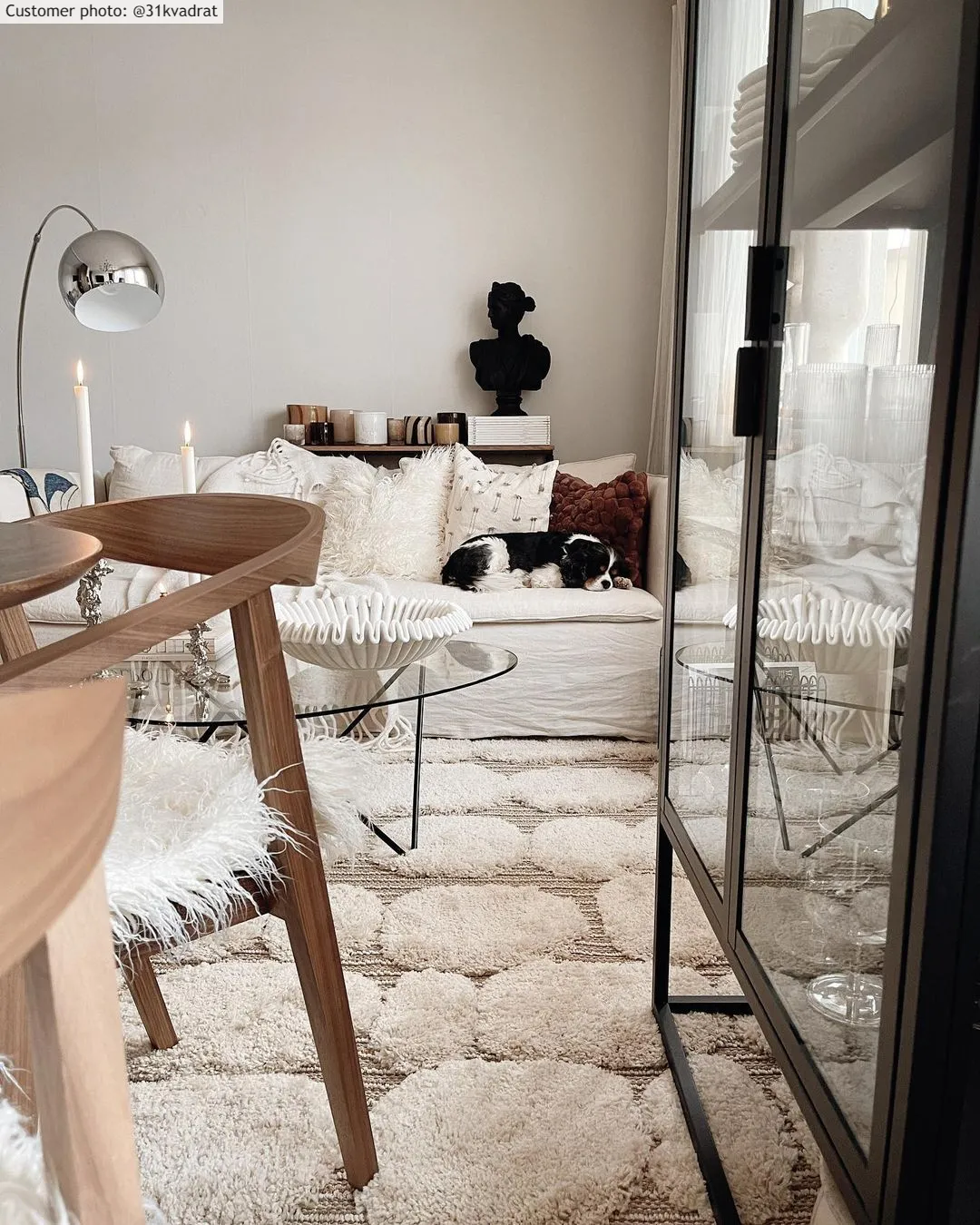 Shaggy rugs - Fondi (beige)