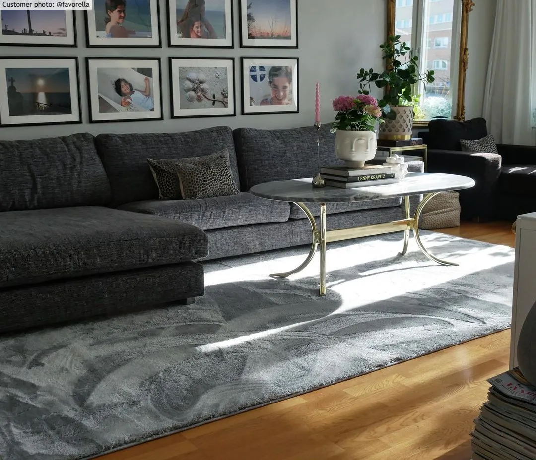 Shaggy rugs - Aranga Super Soft Fur (grey)