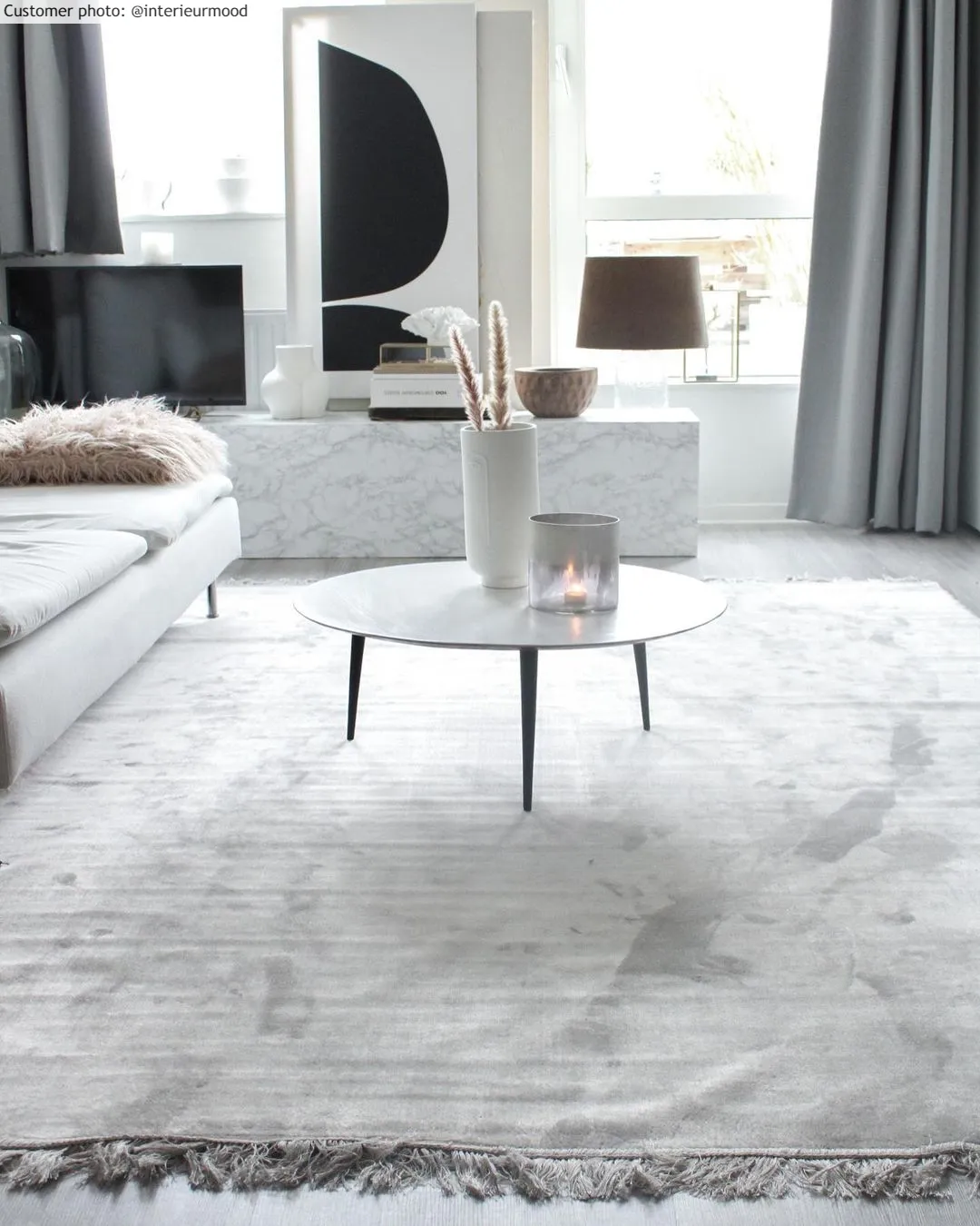 Wilton rug - Art Silk (grey)