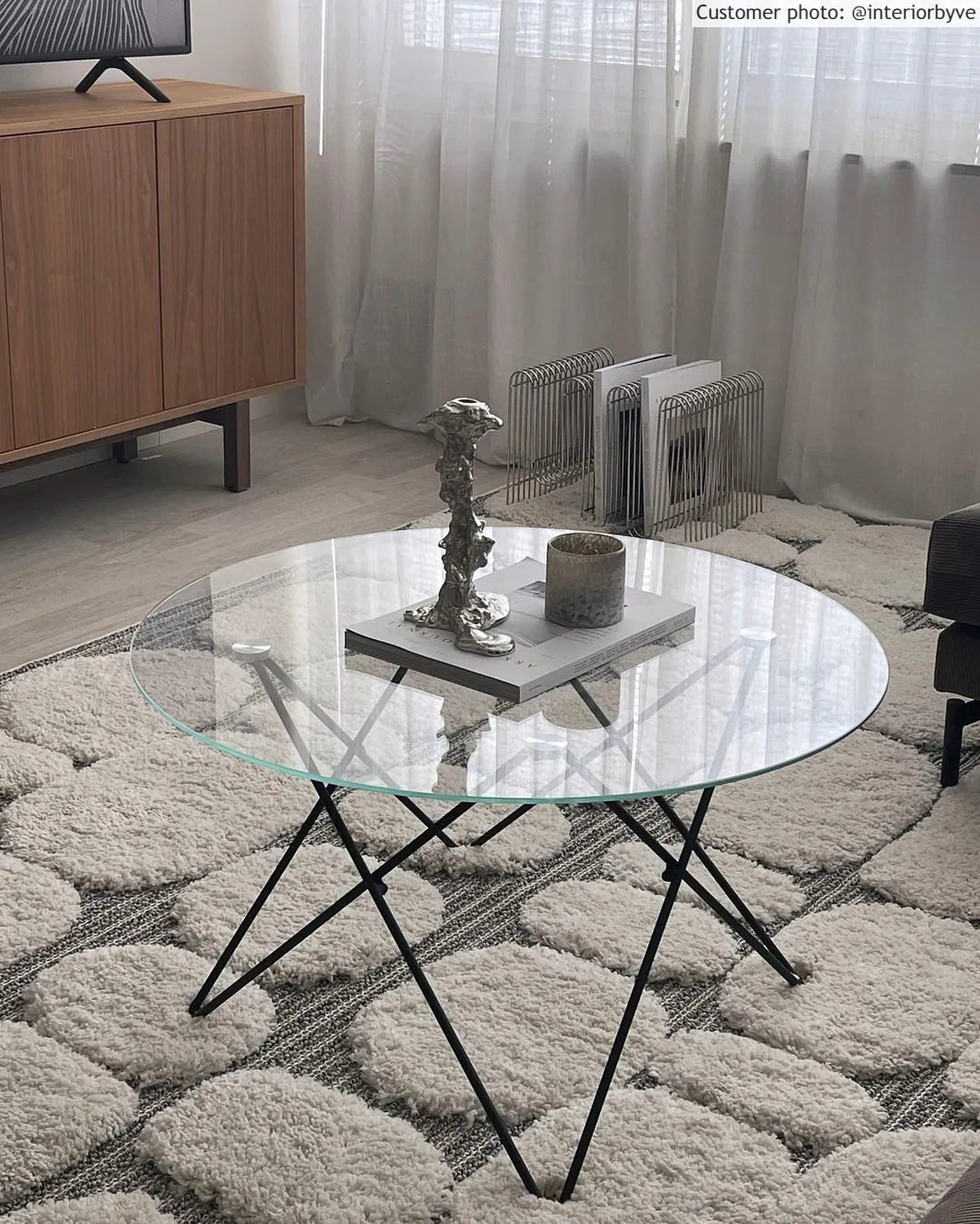 Shaggy rugs - Fondi (grey)