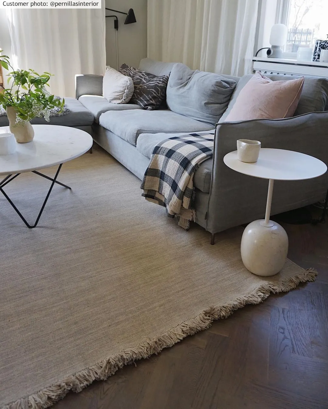 Wool rug - Layton (beige)