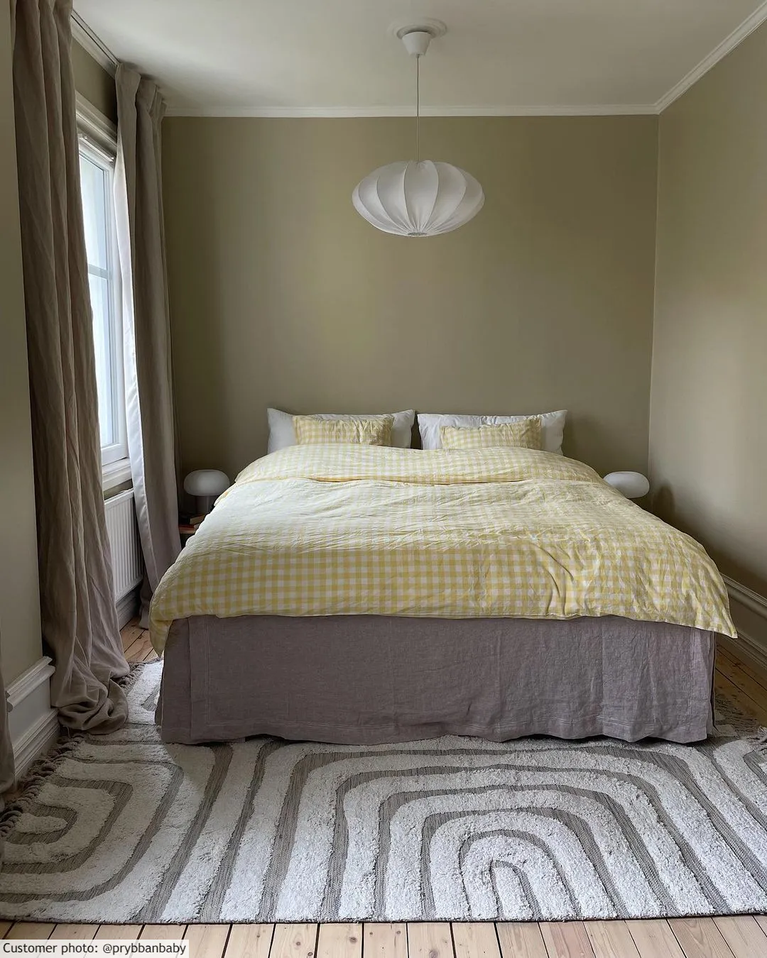 Cotton rug - Inez (beige)