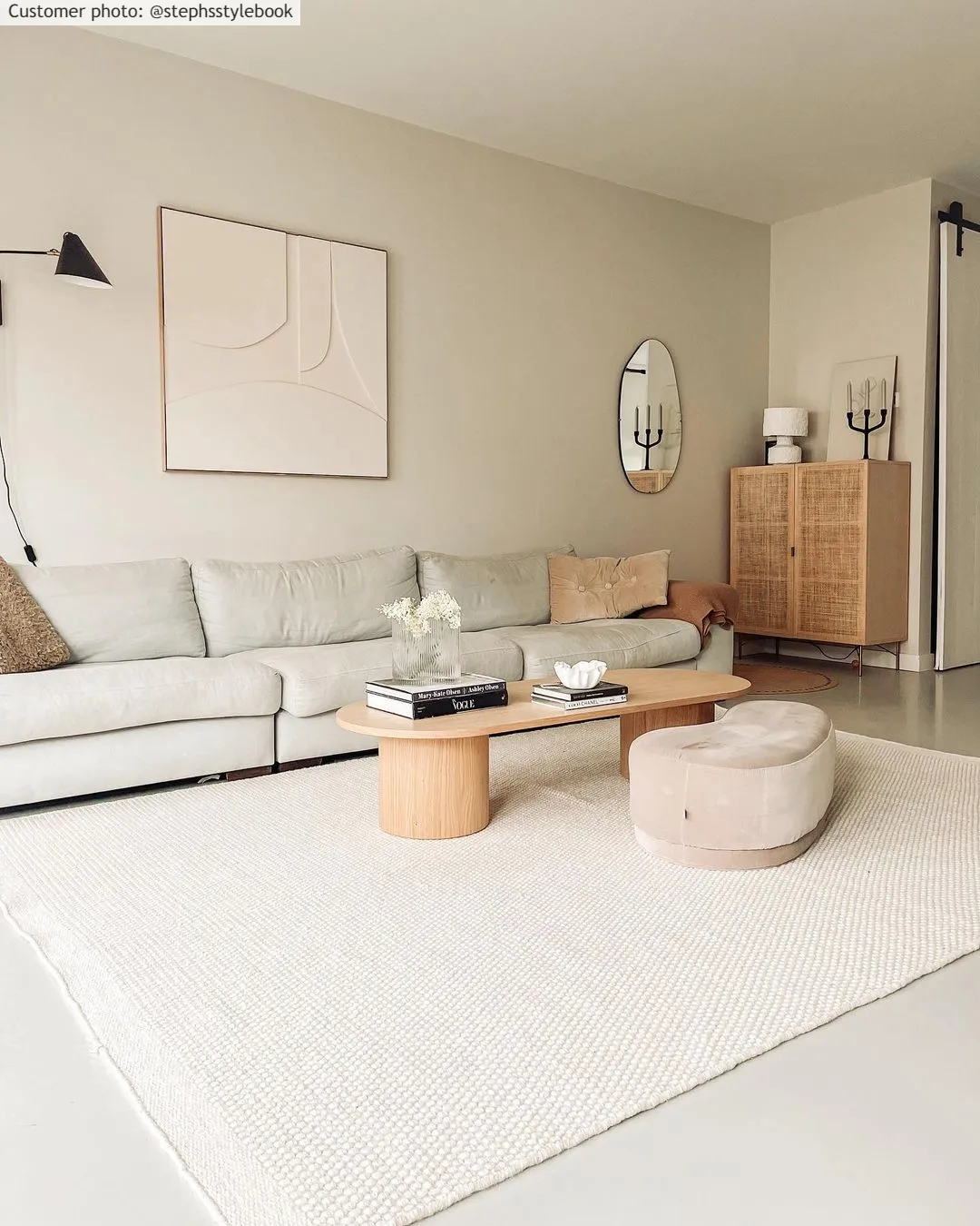 Wool rug - Coastal (creme)